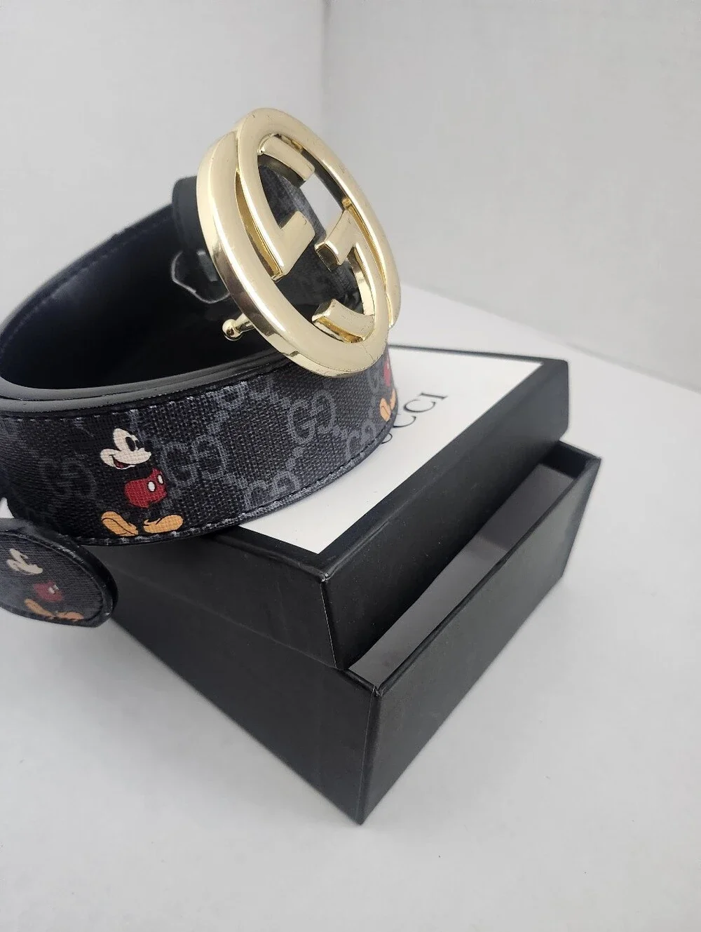 Gucci Black Belt (SMALL SIZE 28-32)